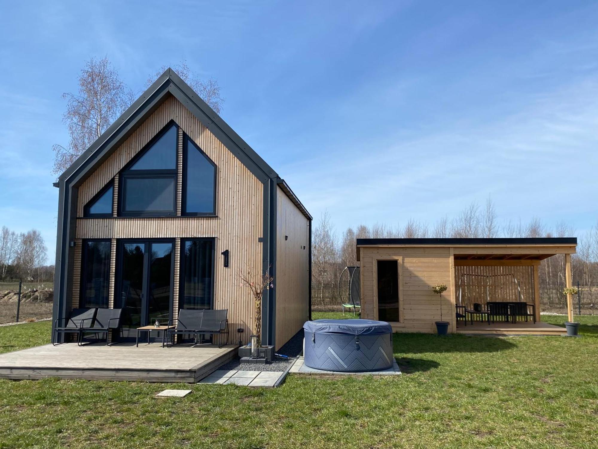 Mazurska Stodola Na Polwyspie Pilchowskim Pilchy Exterior photo