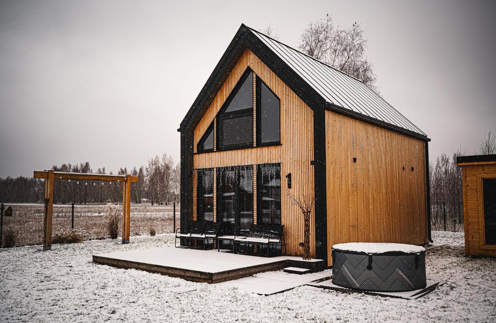 Mazurska Stodola Na Polwyspie Pilchowskim Pilchy Exterior photo