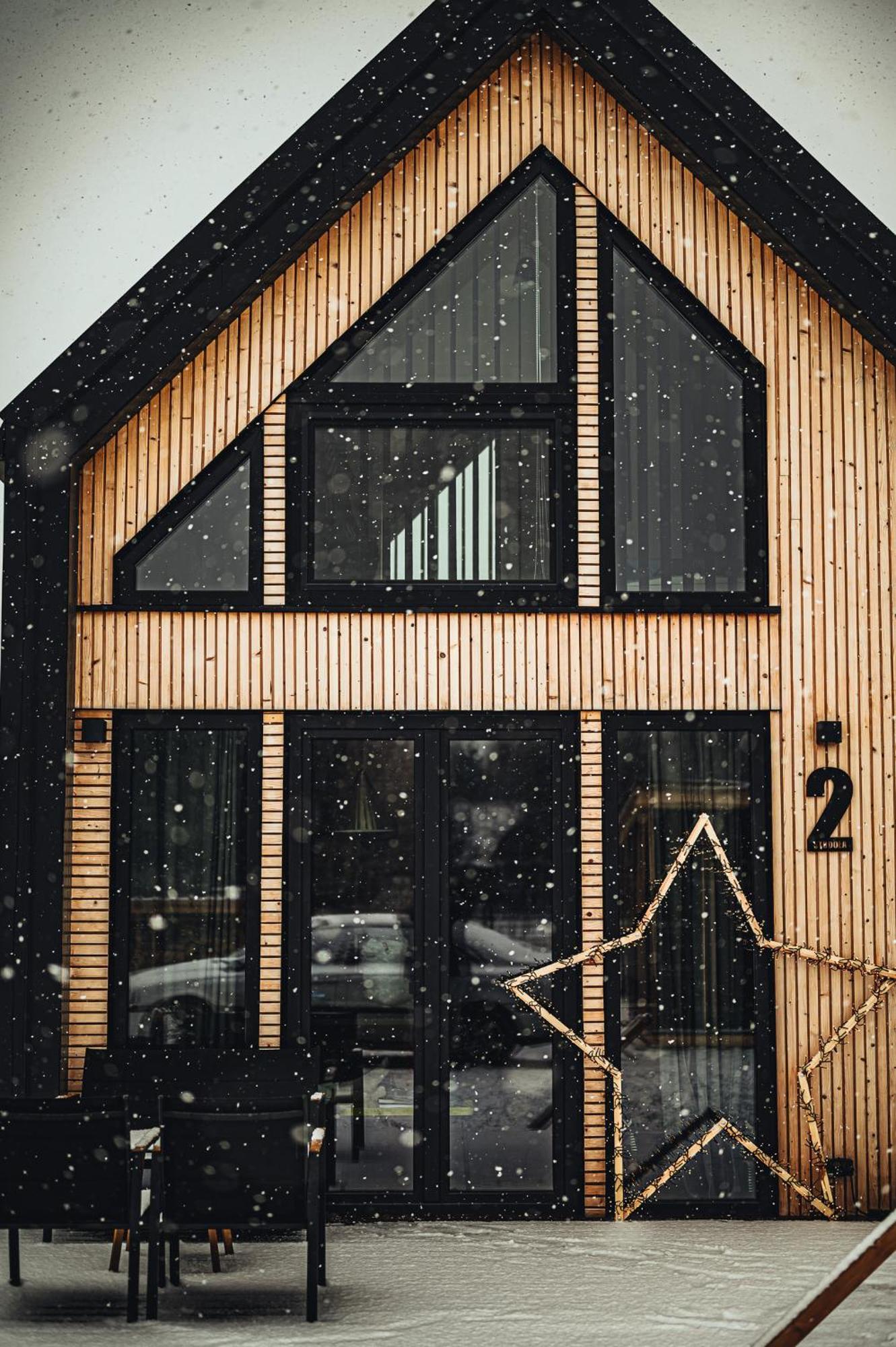 Mazurska Stodola Na Polwyspie Pilchowskim Pilchy Exterior photo